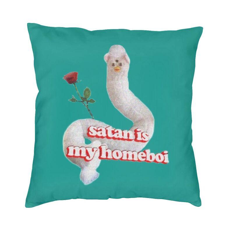 

Nightmare Furbys Cartoon Robot Toys Cushion Cover Double Side Print Floor Pillow Case for Sofa Custom Pillowcase Decoration 30x30cm 12x12in