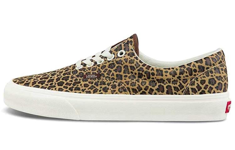 Vans Era Low Top Retro Skate Shoes Unisex Brown Leopard Print VN0A5EFN5DQ 36
