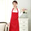 Pure Color Halter Sleeveless Pocket Housework Kitchen Cooking BBQ Work Apron