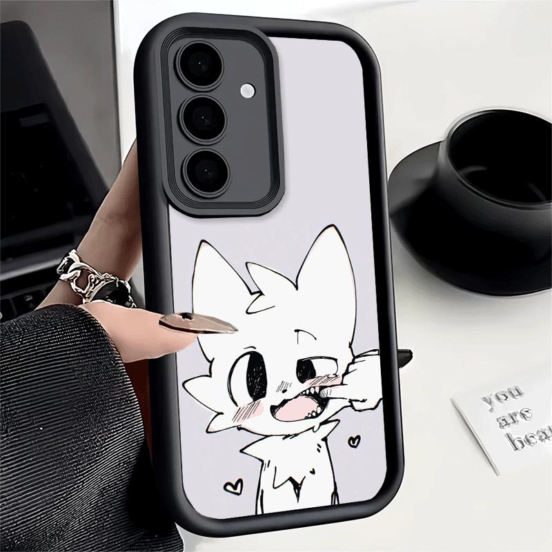 Phone Case for Samsung Galaxy A17 A16 A15 A14 A13 Cute B-Boykisser Catoon A56 A36 A26 A55 A35 A25 A54 A34 A24 A53 A33 A23 A07 A0