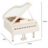 1PC Piano Music Box With Light New Year Gift For Girl Friend Christmas Present Home Decoration Without Battery