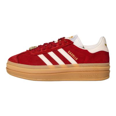 Orijinal Gazelle Çin Yeni Yılı At Yılı Sınırlı Sayıda Klasik Spor Antrenman Ayakkabısı Kadın spor ayakkabı Kırmızı KJ4293