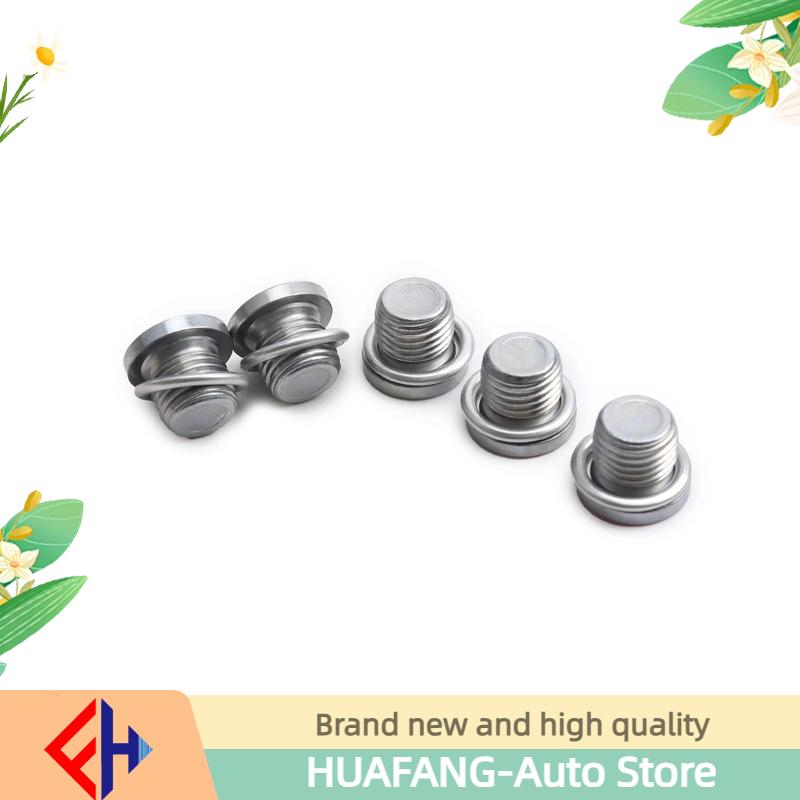 N0160276 N91167901 5x Oil Drain Plug Screw W/ Washer M14x1.5 For Seat skoda Cayenne Macan Panamera N91101402 High Quality