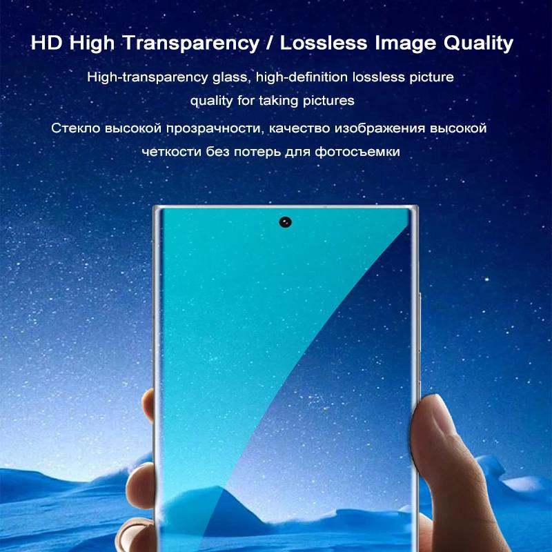 4PCS Full Cover Camera Lens Protector for Samsung S25 S24 S22 S21 S23 Plus Ultra FE For Samsung S25 Ultra Camera Tempered Glass