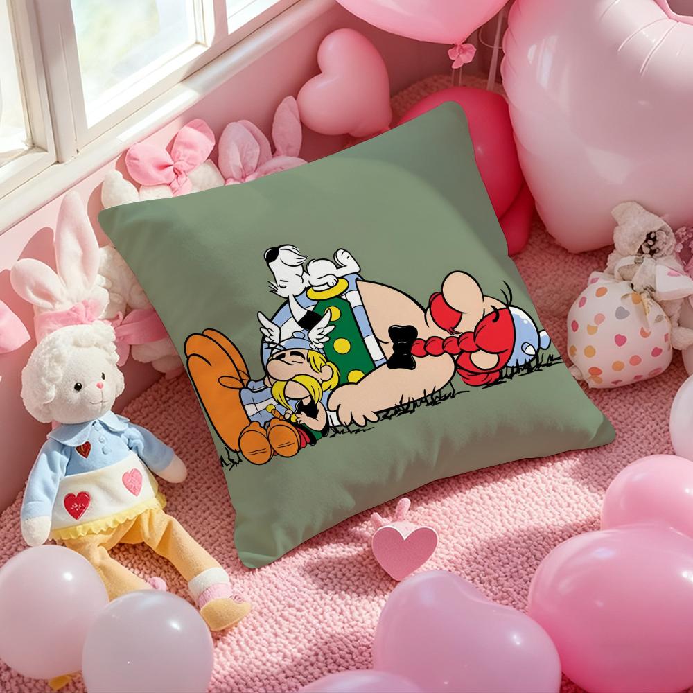 Fred Flintstone Cushion Cover Pattern Printed Pillowcase for Living Room Sofa Cushion Cover & Bedroom Decor