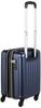 Hiroko Koshino Homme Suitcase, Suitable for Day Trips to 2-Night Trips, with TSA Lock, Adjustable Gusset, 30L, 42cm, 2.4kg, Navy