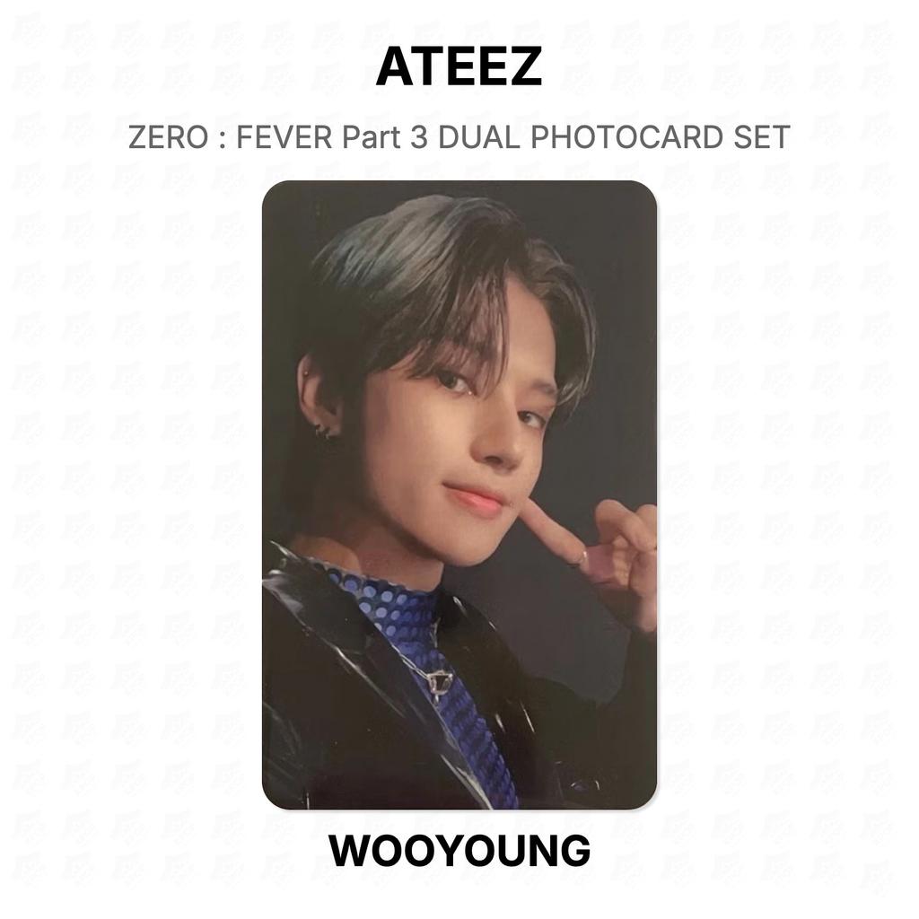 ATEEZ ZERO : FEVER Part.3 DUAL PHOTOCARD SET Official Photocard