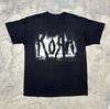 Korn The Path Of Totality Album, Heavy Cotton Black Unisex T-shirt, Size S-5XL