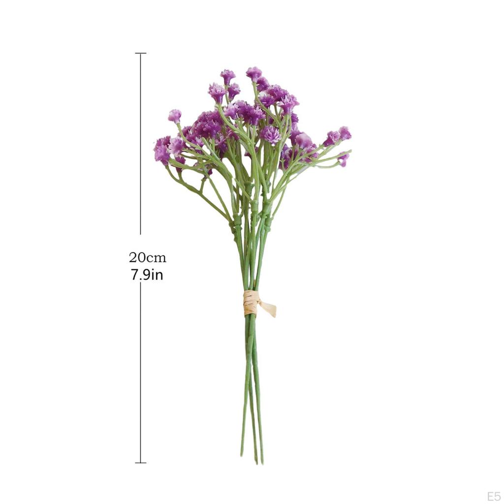 Künstlicher Blumenstrauß, 3 Stück, Künstliche Blumen Langstiel Tischdekoration für Party, Zuhause