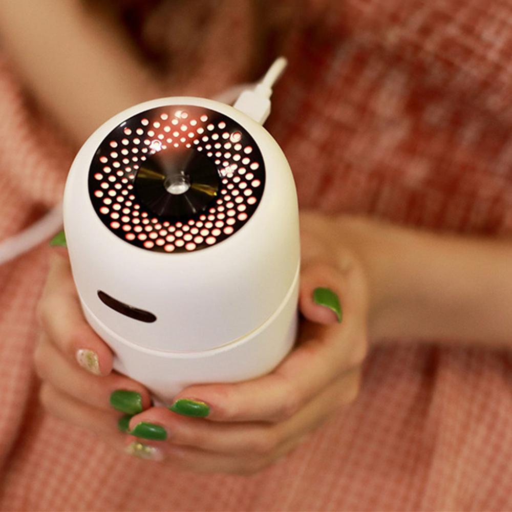 LED Tragbarer Mini-Luftbefeuchter Luftreiniger Lufterfrischer Kleiner Wasserauffüller