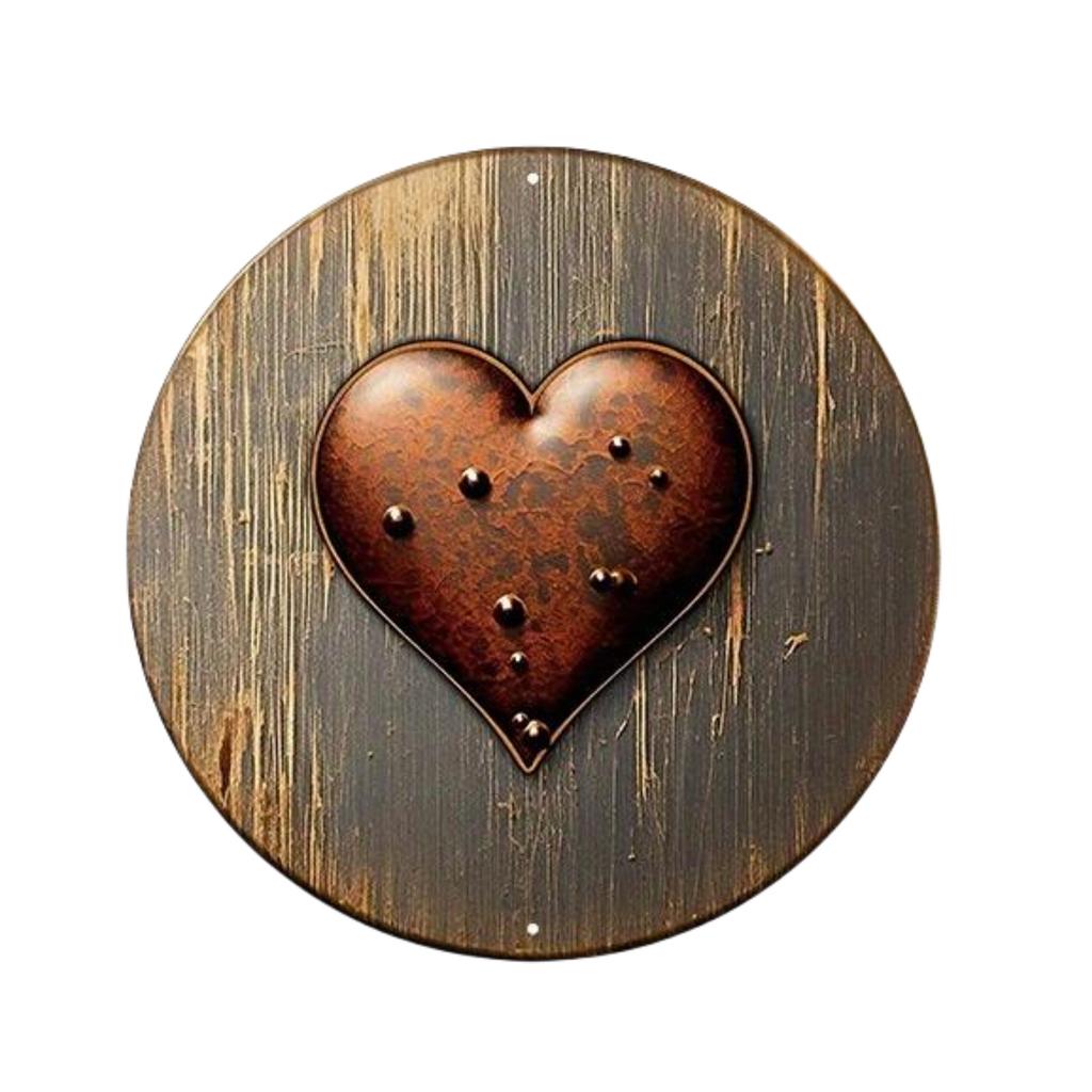 Wood Round Wooden Sign Art Painting Wreath Decorative Plates Entrance Decor Gift Mask Theme For Bar Club Home Room Wall Decor for Church Front Door