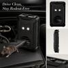 Ultrasonic Rodent Repeller Electronic Pest Control Device for Car Engine Compartment Square Design Durable Material Easy Installation