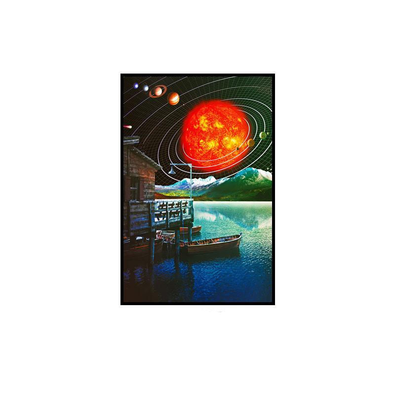 Weltraum-Astronauten-Leinwand-Poster, Druck, moderne Wandkunst, Bild für Wohnzimmer, Heimdekoration, Cuadros