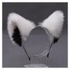 Sexy Temptation Lolita Animal Cat Fox Ear Headband Cosplay Faux Fur Headband Girl Halloween Anime Headband Hair Accessories