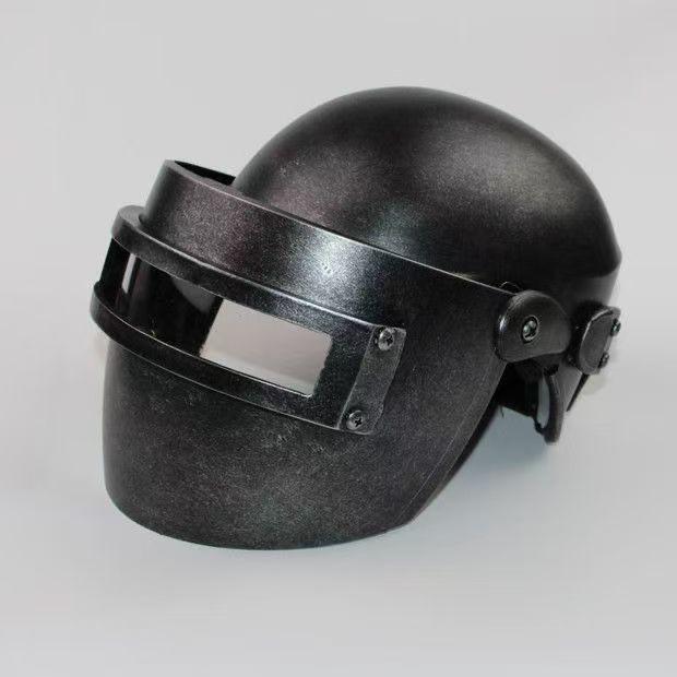 Casca și Mască Pubg pentru Copii Pentru Cosplay și Joacă în Aer Liber cu Material Rășină Pentru Crăciun Halloween Silver Children