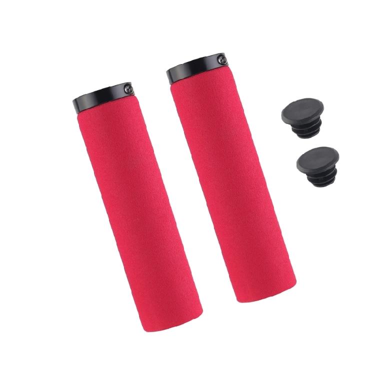 1Pair Soft Shock Absorption Foam Bicycles Grips Dustproof Cycling Handles Nonslip Grip Bike Handle Cuffs Cover