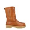 Ferdi Leather Boots Beige Brown