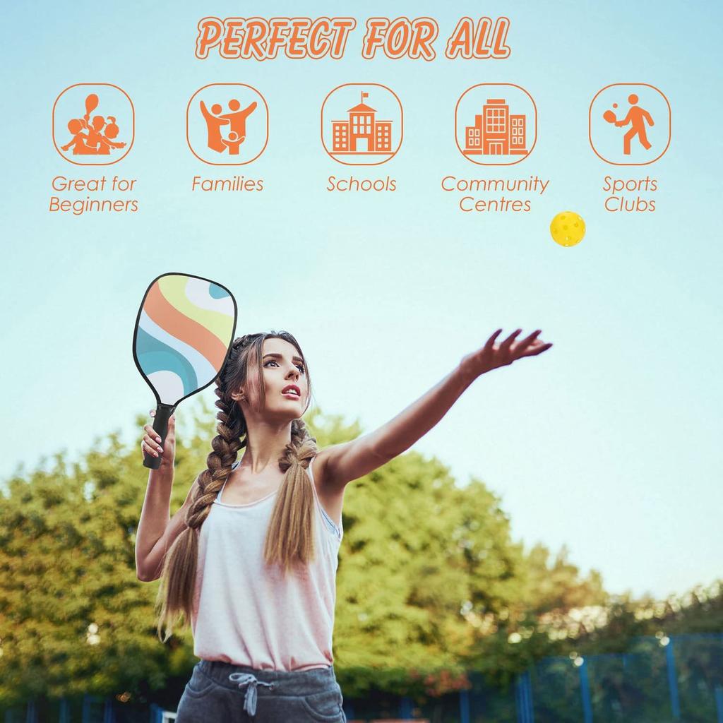 Wood Peak Racket Poplar Peak Racket Wood Racket Beach Rackets 1cm Thick