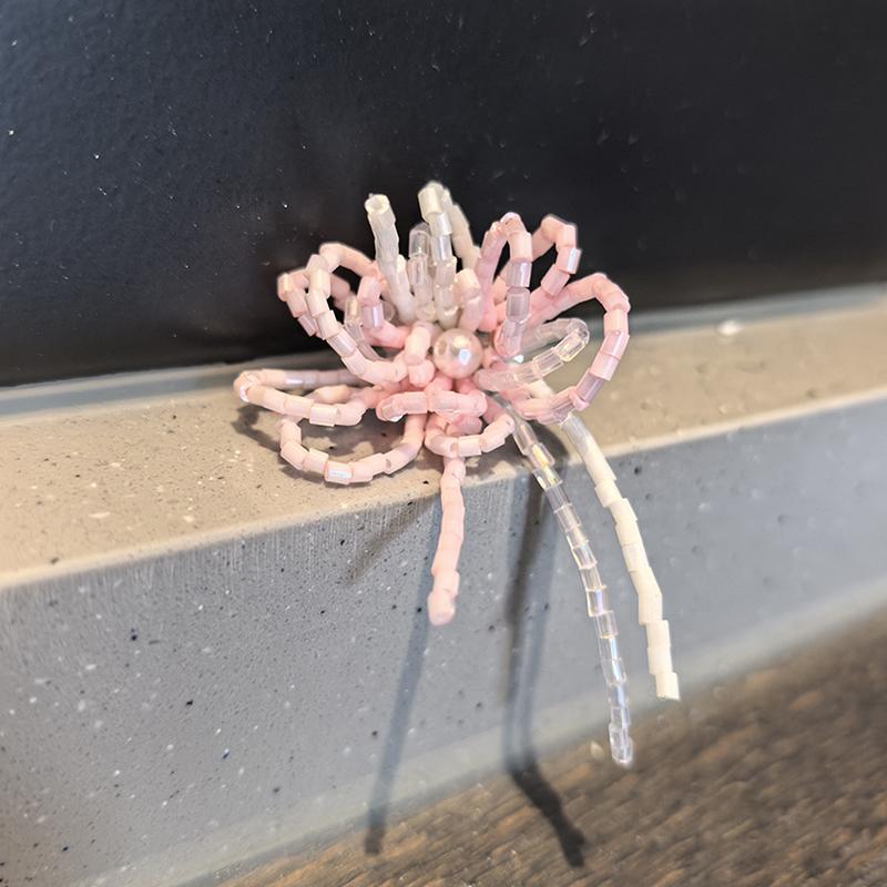 Dopamine Pearl Butterfly Beaded Jelly Shoes Sandals Accessory Diy Decorative Shoe Flower Slippers Shoe Buckle Accessories