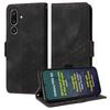 For Samsung Galaxy M56 5G Leather Cases Wallet Rhombus Imprinted Phone Cover Stand with Strap