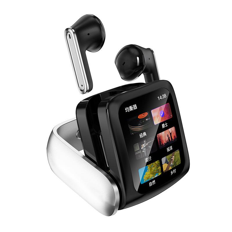 

T71 цветной экран Bluetooth гарнитура внешняя торговля трансграничная электронная коммерция полный сенсорный экран Bluetooth гарнитура шумоподавление ult чёрный