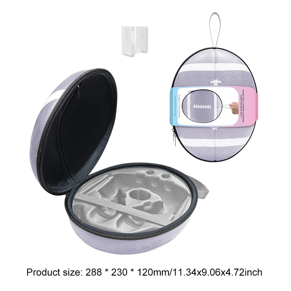 For Meta Quest 3 EVA Storage Bag Portable Box Travel Protective Carrying Case With Shoulder Strap for Meta Quest3 VR Accessories
