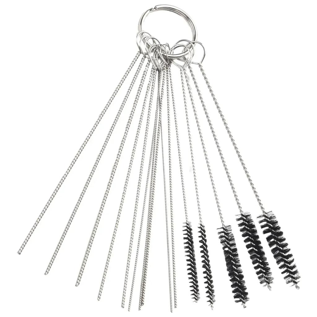 14pcs Carburetor Adjustment Tool Screwdriver For Chainsaw Eater Trimmer Carburetor Installed Tools Cleaning Needles Brushes