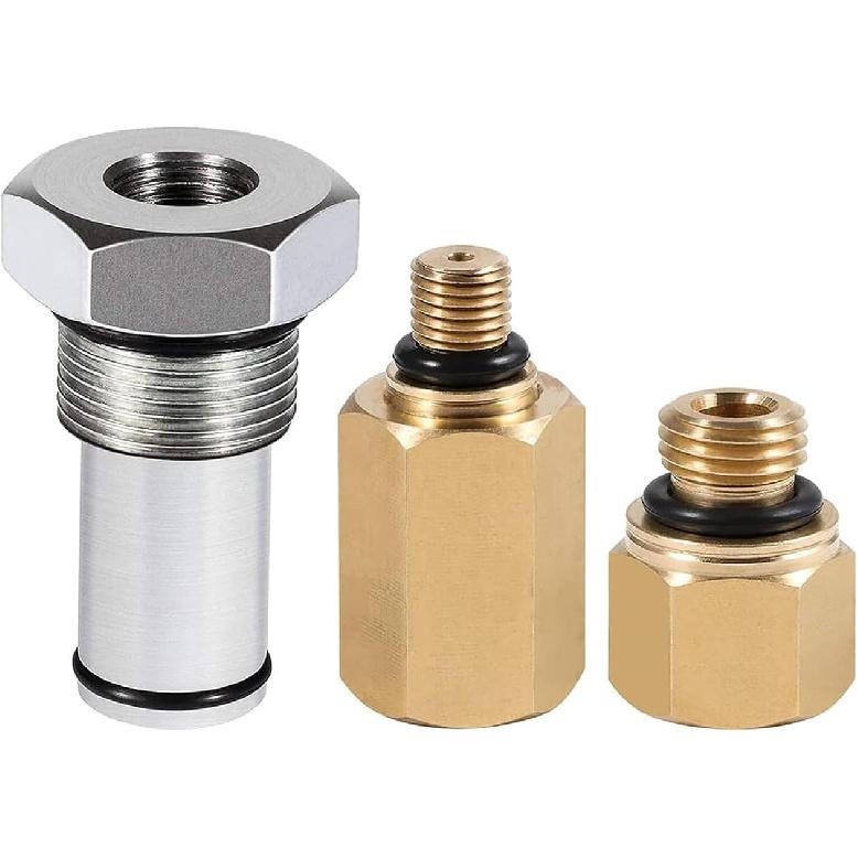 YMT High Pressure Oil Pump IPR Valve Air Test Fitting Tool and High Pressure Oil Rail Adapters Leak Test Kit Compatible with Ford 6.0L Powerstroke