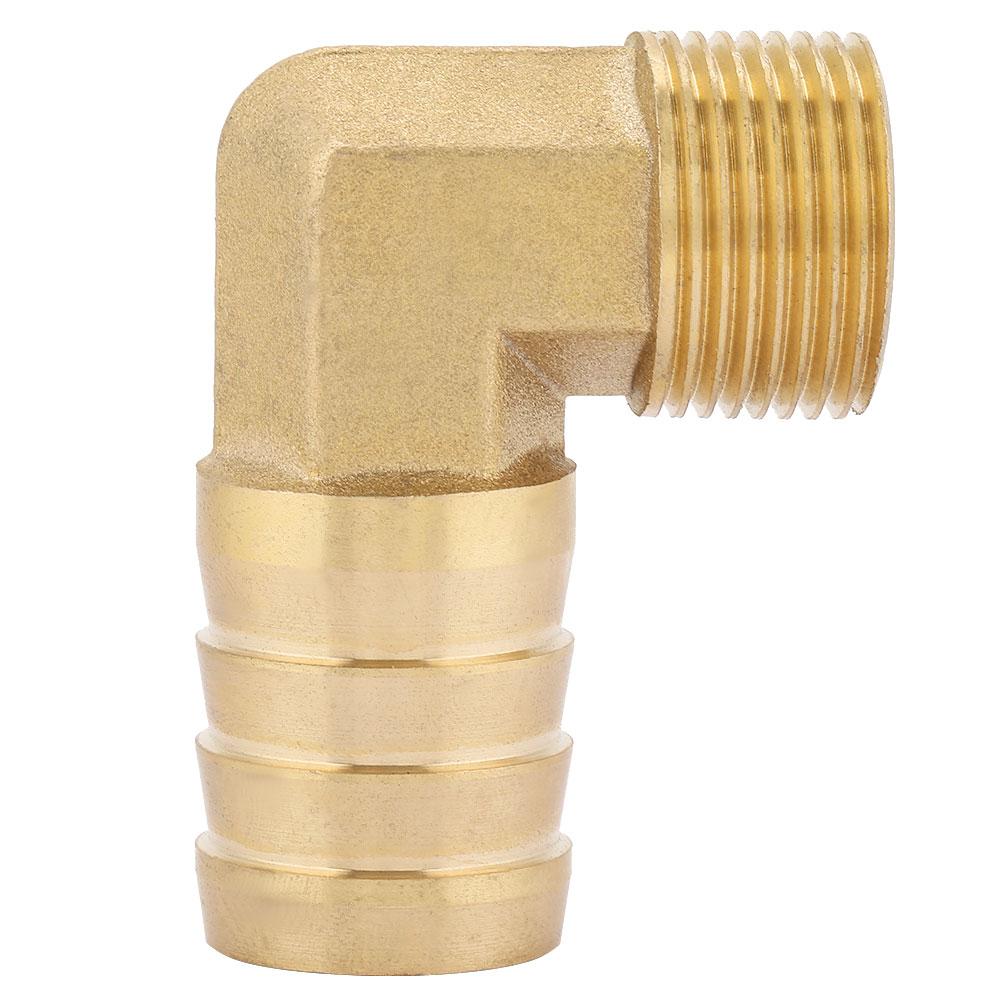 1 buc. 34" filet tată alamă cot ghimpat conector pentru furtun (25mm)