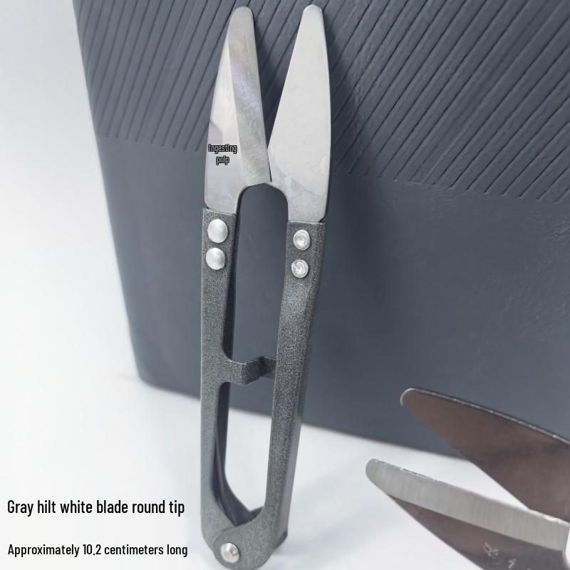 Puncture-Proof Safety Yarn Scissors with Round Head and Blunt Tip