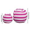 Striped Children's Plush Toy Storage Bag Large Capacity Stuffed Animal Chair New Travel Bag