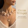 Boho Chunky Shell Layered Necklace for Women Gold Color Starfish Cowrie Scallop Pendant Summer Beach Festival Jewelry Gift