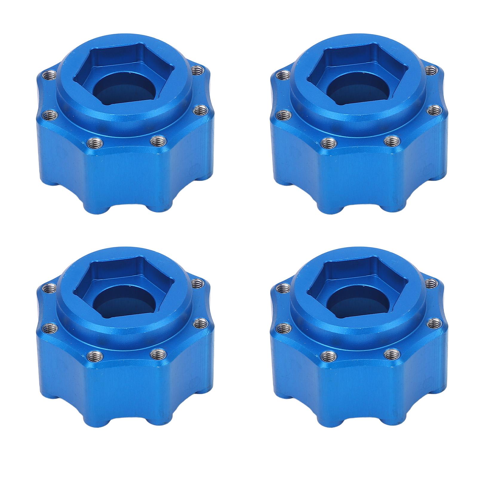 

4pcs 17mm Hex Adapter Professional Aluminum Alloy Fine Machined 3.8 Inch Tire Hex Combiner for RC