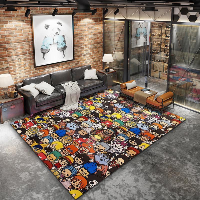 Anime One Piece Carpet Rug For Living Room Bedroom Home Sofa Decoration,kids Play Nonslip Floor Mat