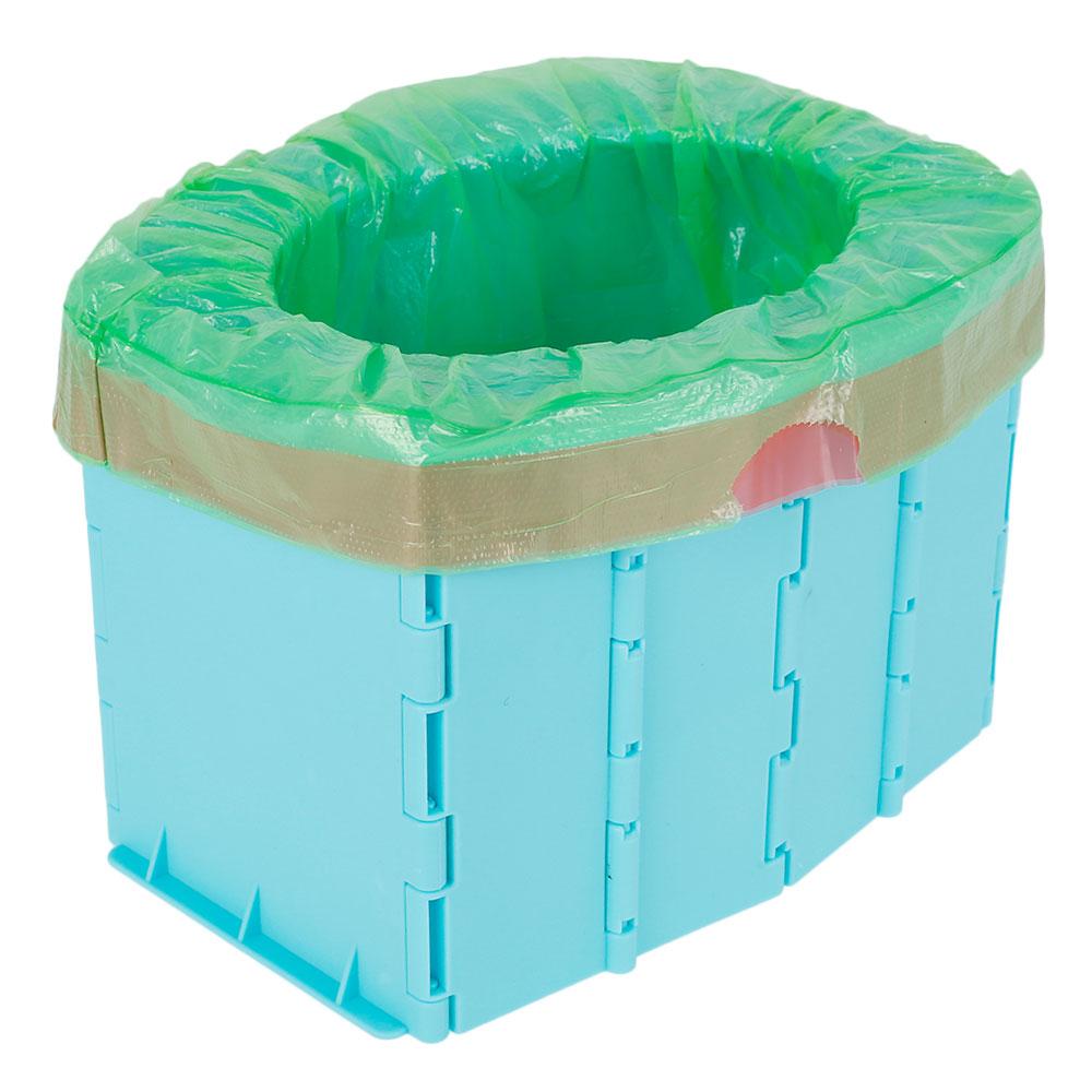 Travel Toilet for Toddler Kid Portable Foldable Toilet For Car, Apply To Seat Emergency Toilet for Car, Camping, Outdoor, Indoor