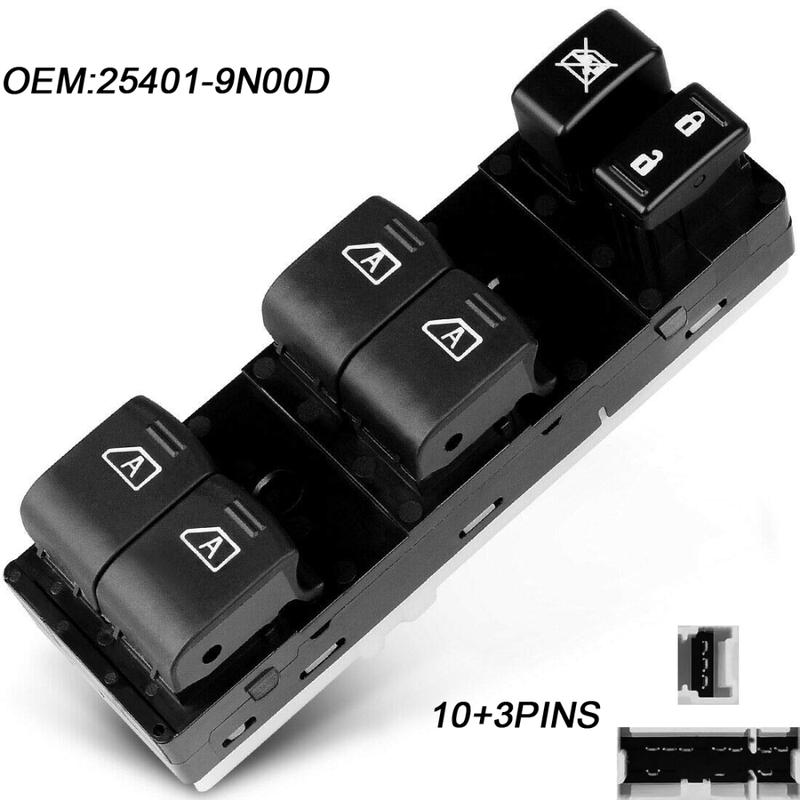 

Electric Power Master Window Switch For Nissan Infiniti G25 G35 G37 Q40 2009 Front Left Lifter Control Button Car Accessories