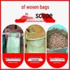 OIMG Heavy-Duty Plastic Woven Sacks
