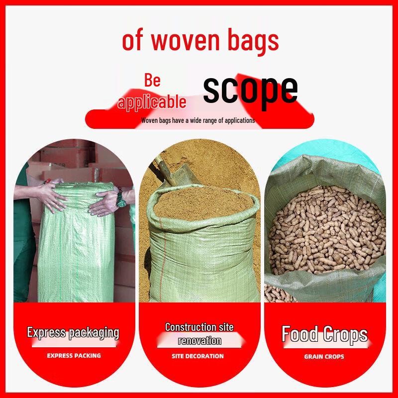 OIMG Heavy-Duty Plastic Woven Sacks