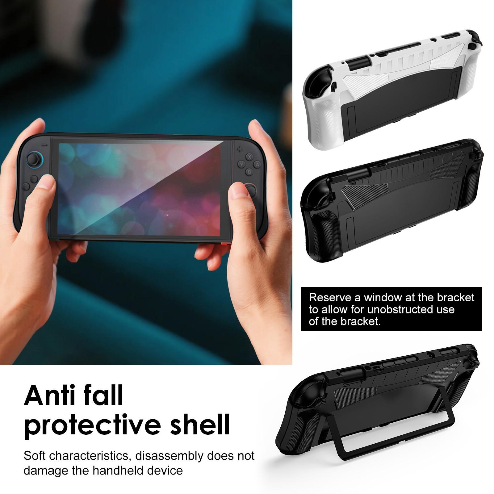 

Compatible With 2nd Generation Game Console Protective Case 2025, [Military Grade Protection] [Controller Friendly] Dockable Integrated Pro One Size чорний