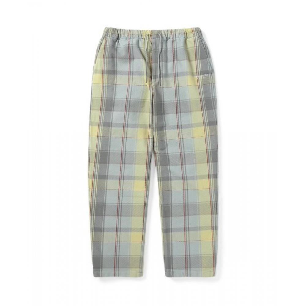 Big Plaid Flannel Pant Blue Grey XL