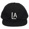 Cooperstown Ball Cap LAP1943 Los Angeles Angels 1943 Logo Cap, Black, New York, Made In the USA