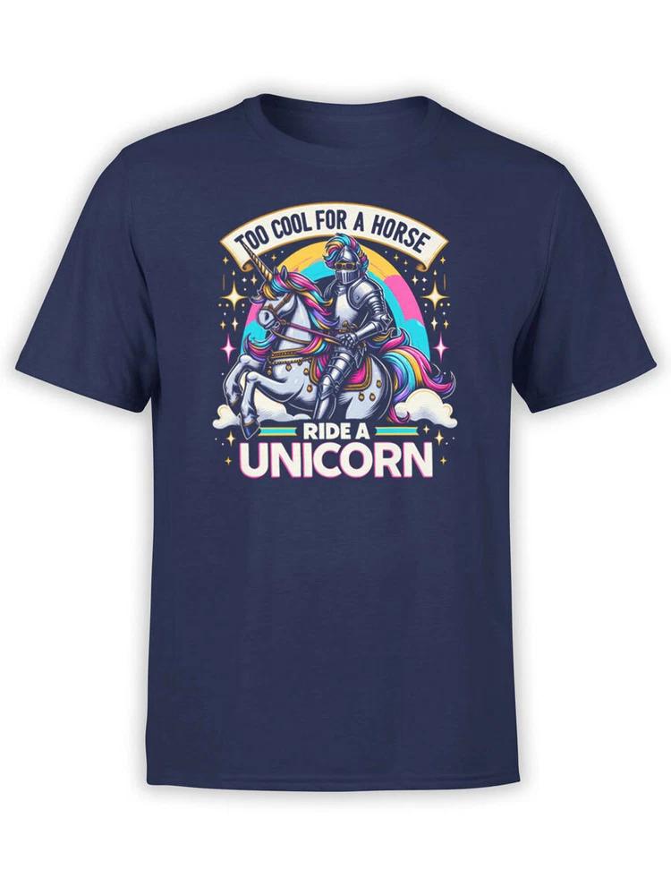 Knights Tshirt Collection Unicorn Rider Tshirt Unisex S