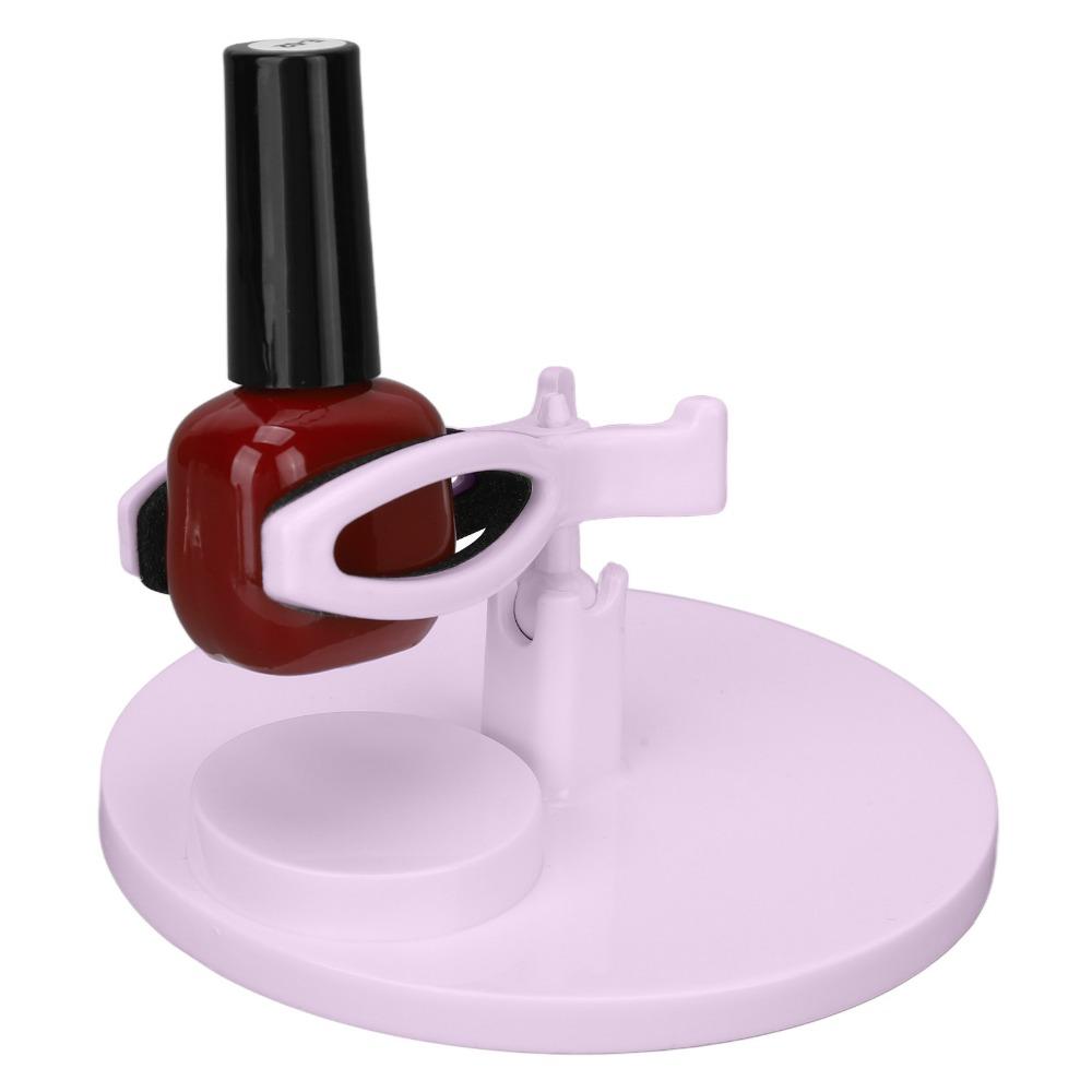 Anti-Fall Stable Base Tilted Nail Polish Stand Practical For Nail Salons And Training Schools
