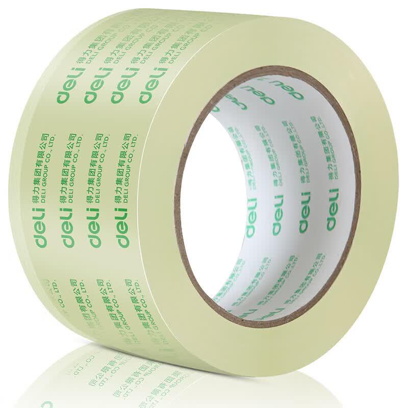 Deli Clear Packaging Tape 60mm x 100 Yards (6-Roll Pack)