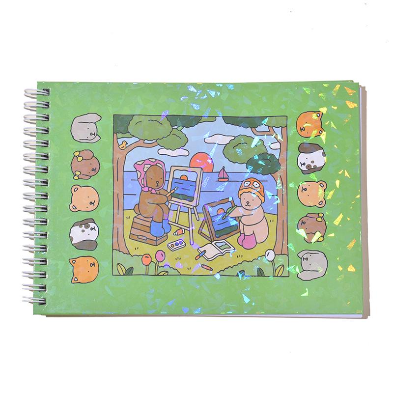 In Stock: Bobby Goodz Children’s 48-Page Doodle and Educational Coloring Hardcover Book.