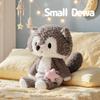 Weiche Wolf Plüschtierpuppe Süßes Niedliches Märchen Tier Plüschtiere Kissen Warm Kuschelig Kinder Geburtstagsgeschenk Tier Hausgeschenk Auszeit