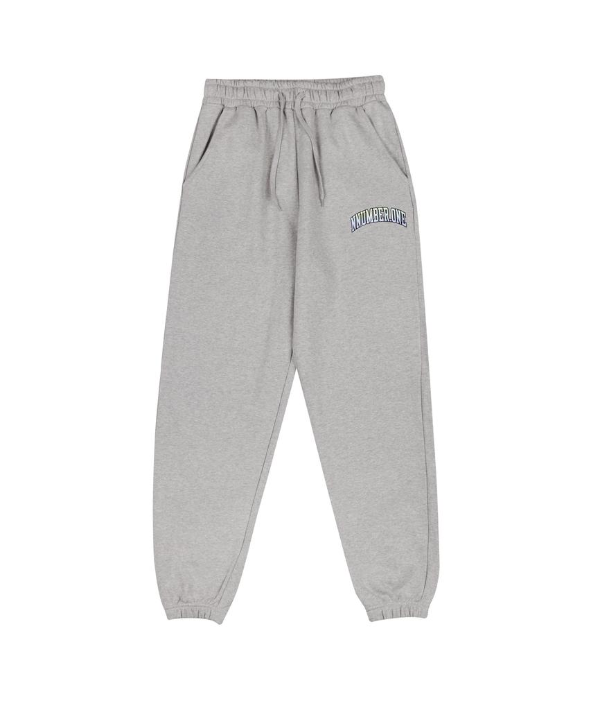 CREAM SODA LAB Nno1 Prism Logo Training Jogger Pants Gray