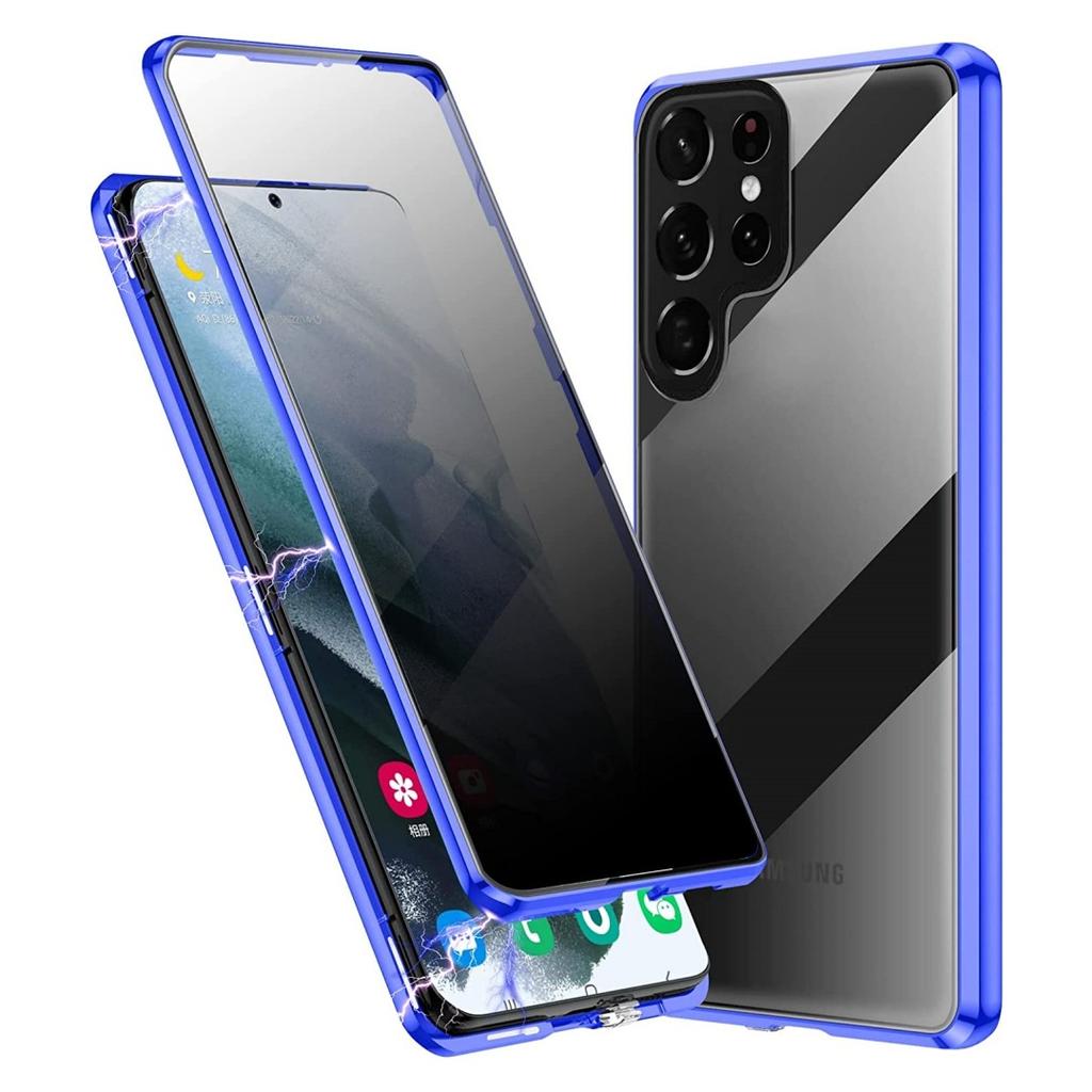 Suitable for Samsung S25 Ultra Mobile Phone Case  Magneto 23plus Metal Magnetic Double Sided Glass Sheath