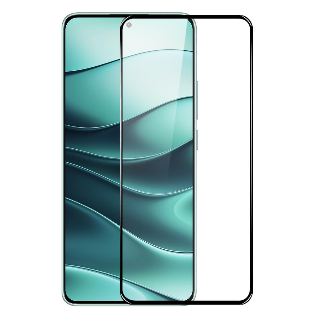 NORTHJO A+ For Xiaomi Redmi Note 14 5G/14 4G (163.25x76.55x8.16mm) Screen Protector High Aluminum-Silicon Film 0.3mm 2.5D,Black