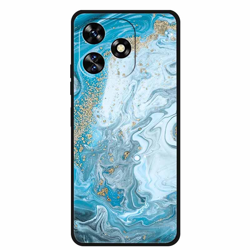 Für Oukitel C51 Hülle Luxus TPU Weiches Silikon Handyhüllen für OukitelC51 C 51 Schutz Stoßfest Rückseite Bumper Cool Coque